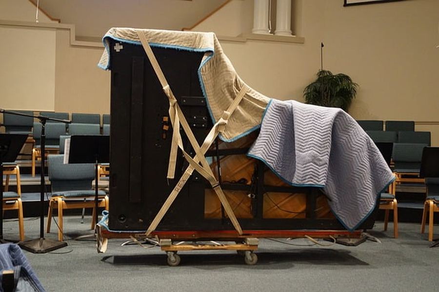 Transport de piano — petits transports et livraison en camionnette